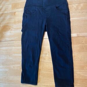 SPANX Women's Black Cropped Jeans